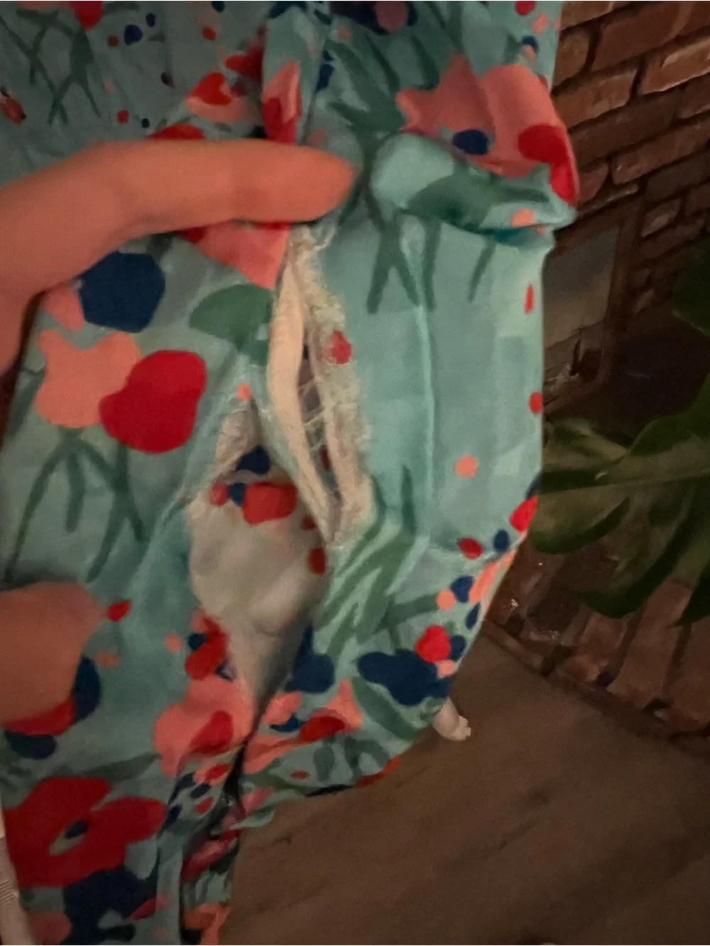 The 40’s Marc Jacobs Aqua Floral Dress
